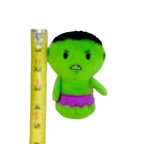 2/$15 Hallmark Itty Bittys Incredible Hulk Plush 4.5" Superhero Stuffed Marvel - Picture 9 of 9